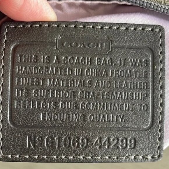 EUC Coach Patchwork Crossbody Bag - Picture 3 of 8